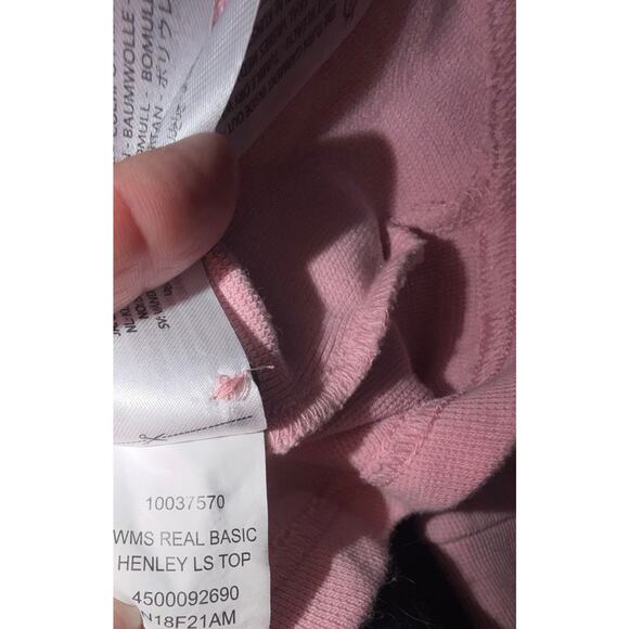 Ariat real women’s long sleeve Henley shirt - Picture 14 of 14